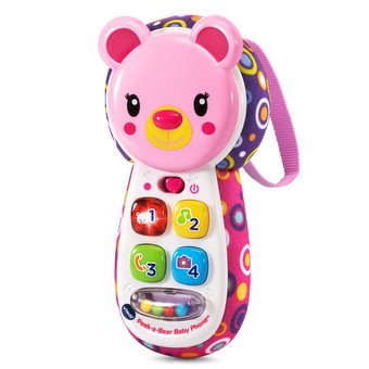 Peek-a-Bear Baby Phone™ (Pink)